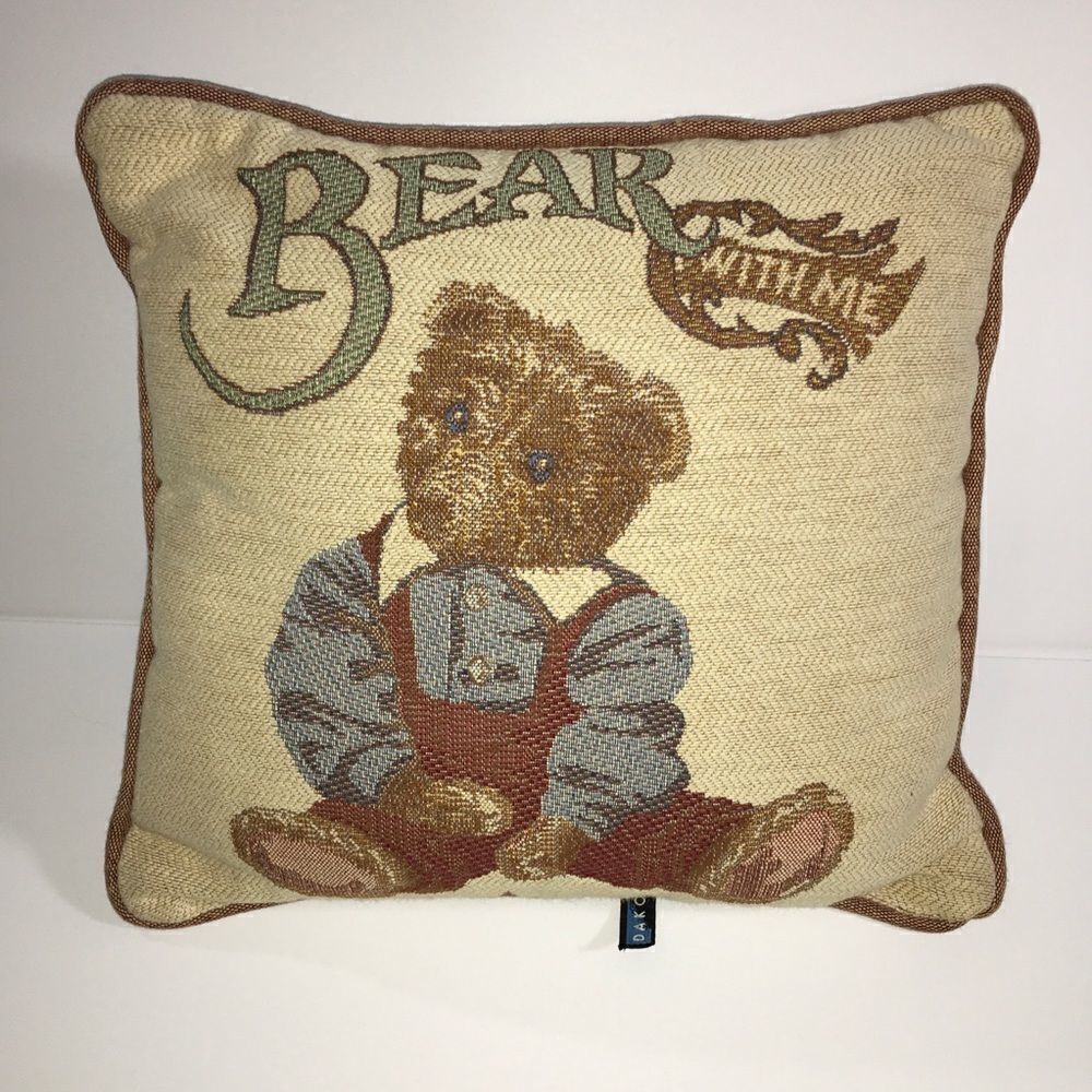 Dakota Bear Pillow Bear With Me Accent Pillow